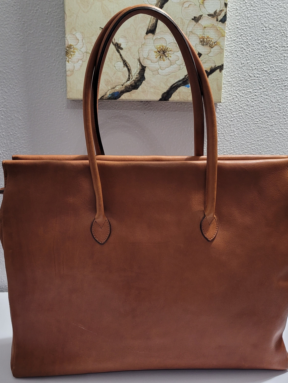 Terrida Tangaroa Venezia Leather Tote Made In Italy